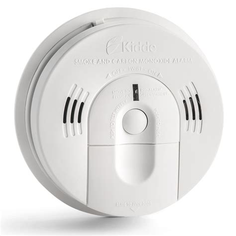 Home Safety Smoke Detectors KIDDE Smoke & Carbon Monoxide Alarm - 10-Year Battery Life. 10 Reviews. Item: #3610-832. Model: #P3-010L-CO-CA Product Overview ... voice messages identify different dangers, warning clearly alerts you if the unit has detected smoke, carbon monoxide or a low battery; Worry free; lasts 10 years; Sealed lithium …